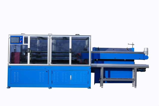 Convenient Rewinding Three Shafts Auto Paper Core Machine